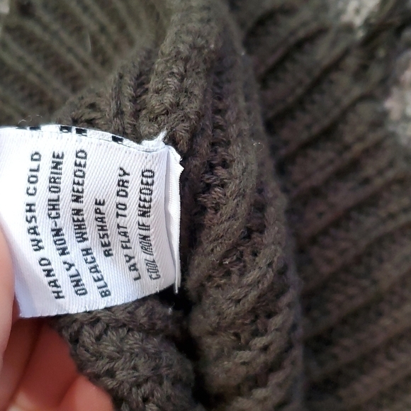 525 Womens Turtleneck Knit Crop Sweater sz XS - Picture 8 of 8